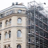 Renovation and repairs to a Paris city building